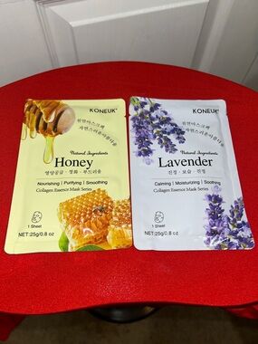 Honey & Lavender Face Mask Duo - Honey and Lavender
